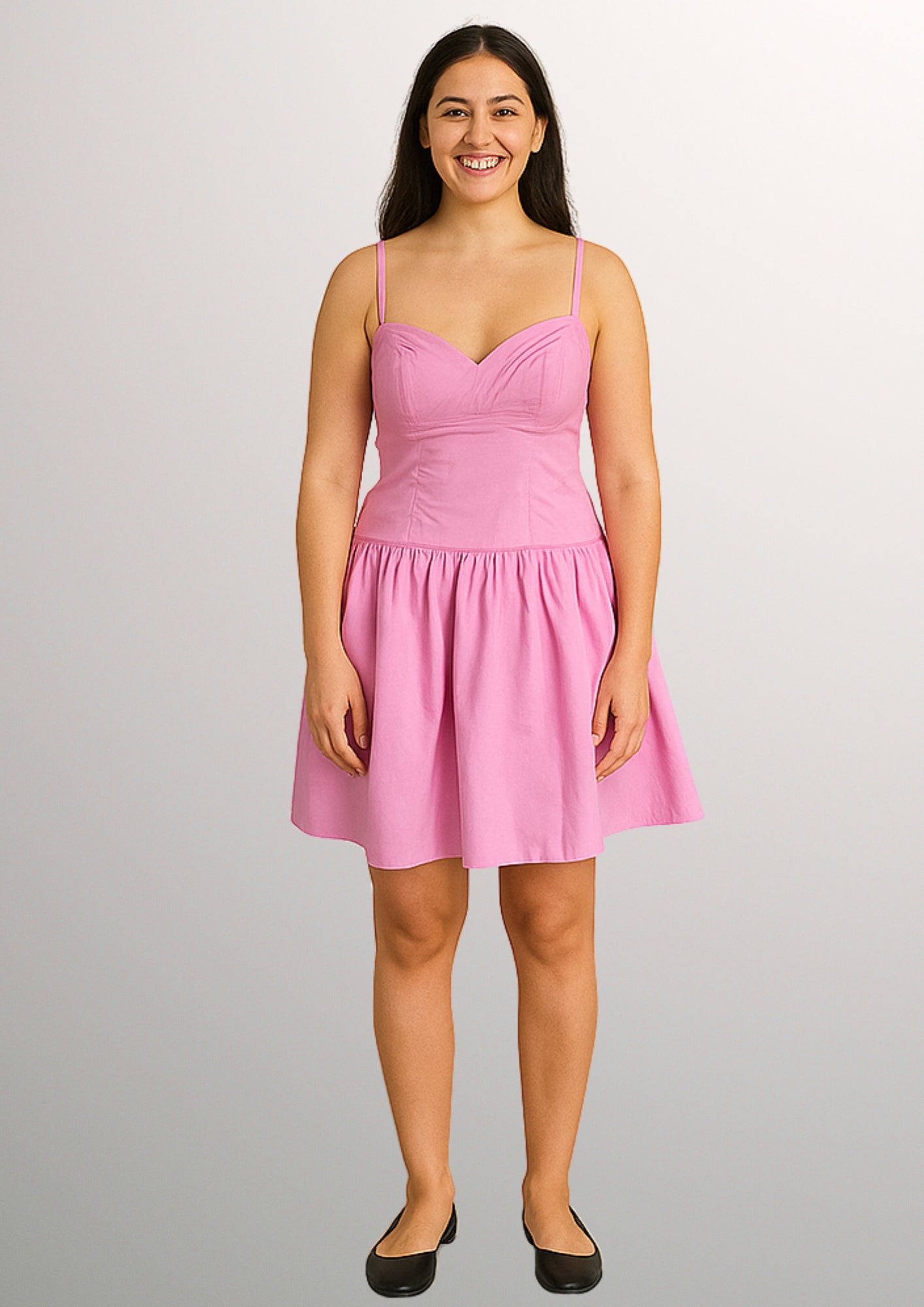 Breezy Cotton Strap Dress