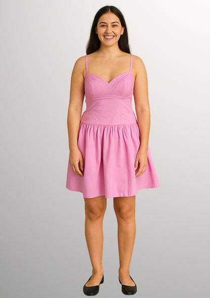 Breezy Cotton Strap Dress