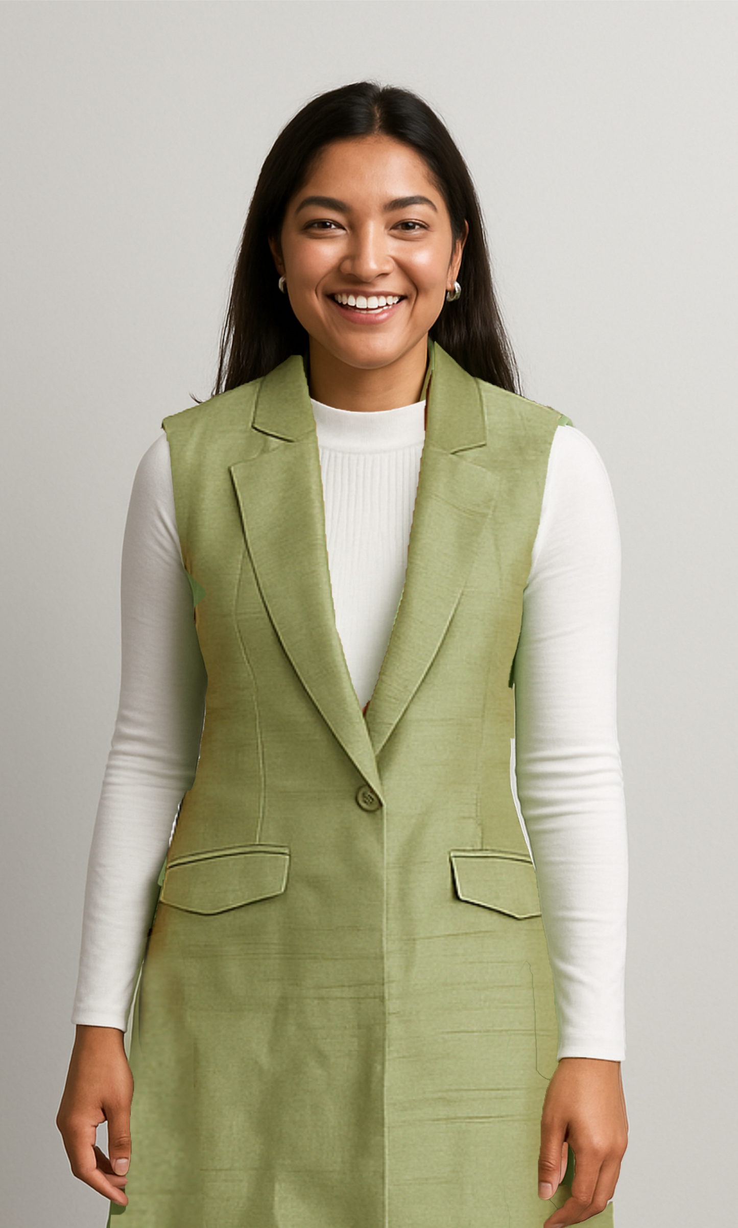 Sleeveless Blazer Dress