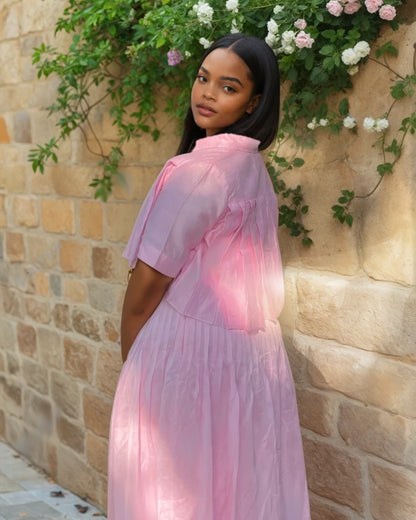 Pleated Charm Co-ord Set